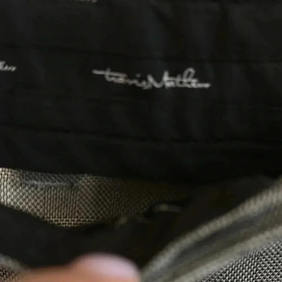 Travis Mathew Gray Plaid Golf Shorts Size 36 - Picture 5 of 6